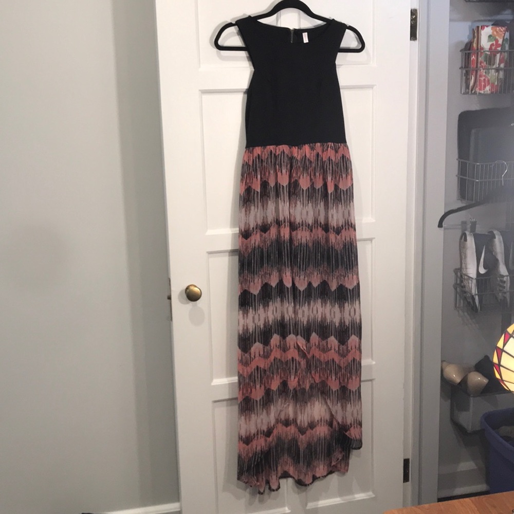 Float High/Low Maxi Dress